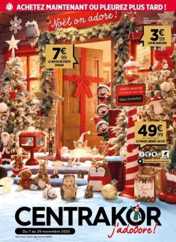 Catalogue Centrakor - 07/11/2025 - 29/11/2025.