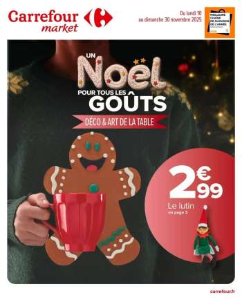 Catalogue Carrefour Market - 10/11/2025 - 30/11/2025.