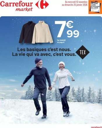 Catalogue Carrefour Market - 12/11/2025 - 25/01/2026.