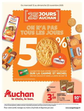Catalogue Auchan - 12/11/2025 - 23/11/2025.