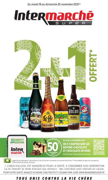 Catalogue Intermarché Super - 18/11/2025 - 30/11/2025.
