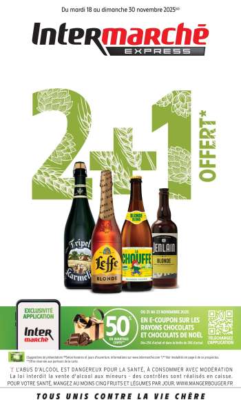 Catalogue Intermarché Express - 18/11/2025 - 30/11/2025.