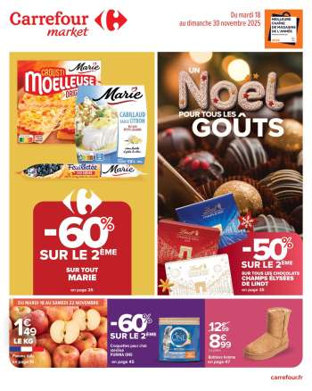 Catalogue Carrefour Market - 18/11/2025 - 30/11/2025.