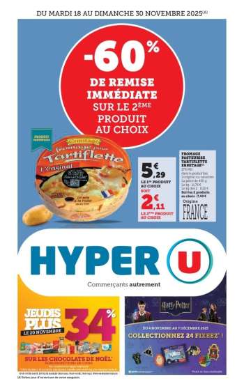 Catalogue HYPER U - 18/11/2025 - 30/11/2025.