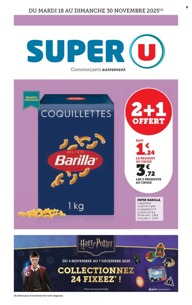 Catalogue SUPER U - 18/11/2025 - 30/11/2025. Page 1
