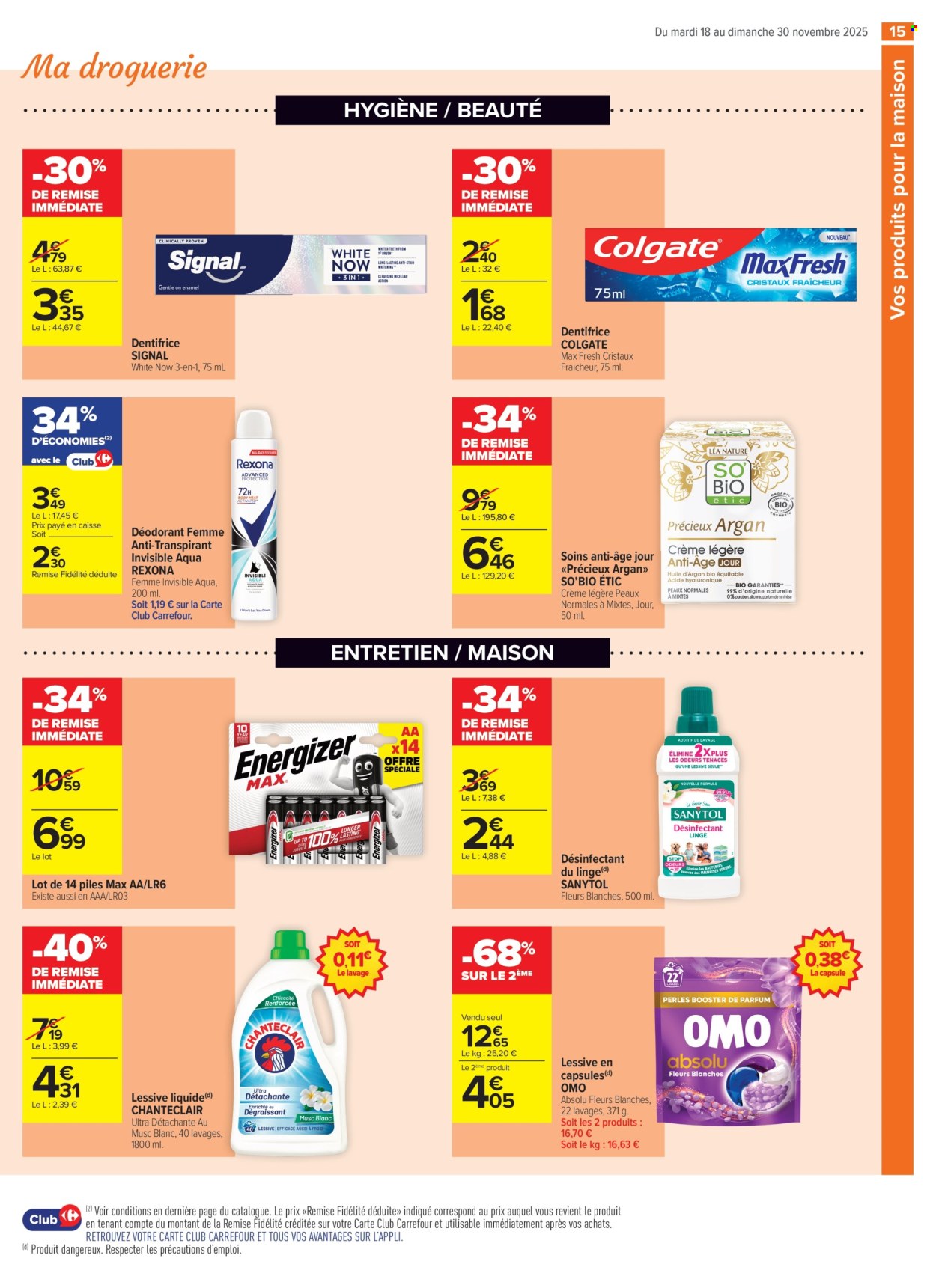 Catalogue Carrefour Contact - 18/11/2025 - 30/11/2025. Page 15
