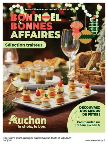 Catalogue Auchan - 25/11/2025 - 31/12/2025.