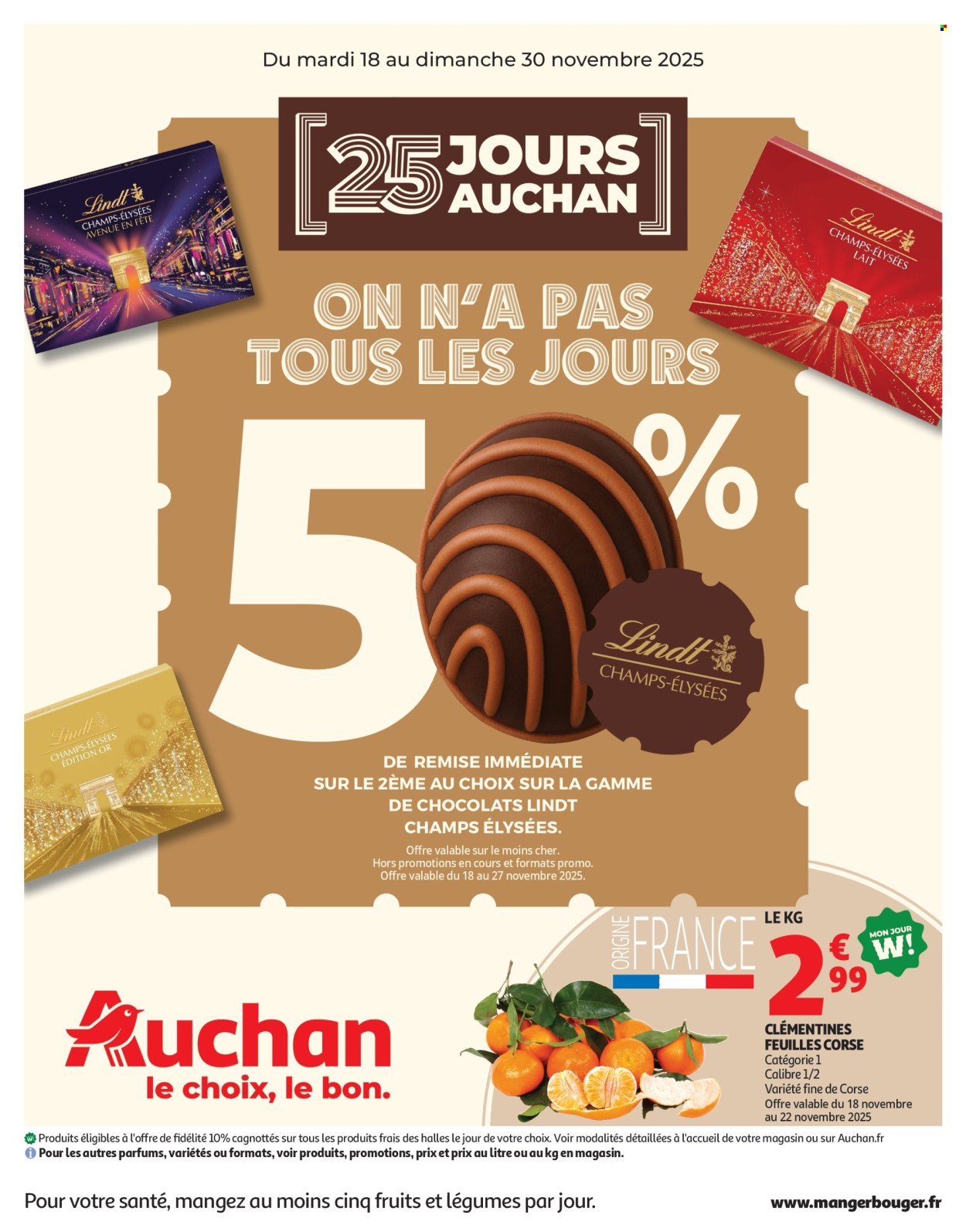 Catalogue Auchan - 18/11/2025 - 30/11/2025. Page 1