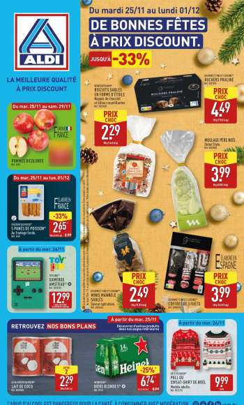 Catalogue ALDI - 25/11/2025 - 01/12/2025.