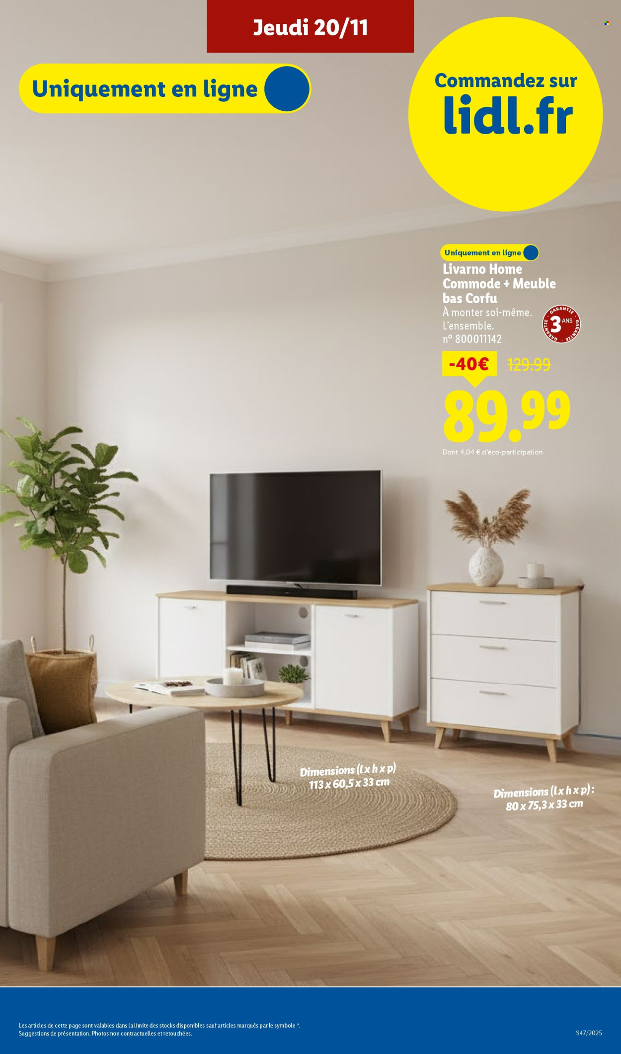 Catalogue Lidl - 17/11/2025 - 20/11/2025. Page 15