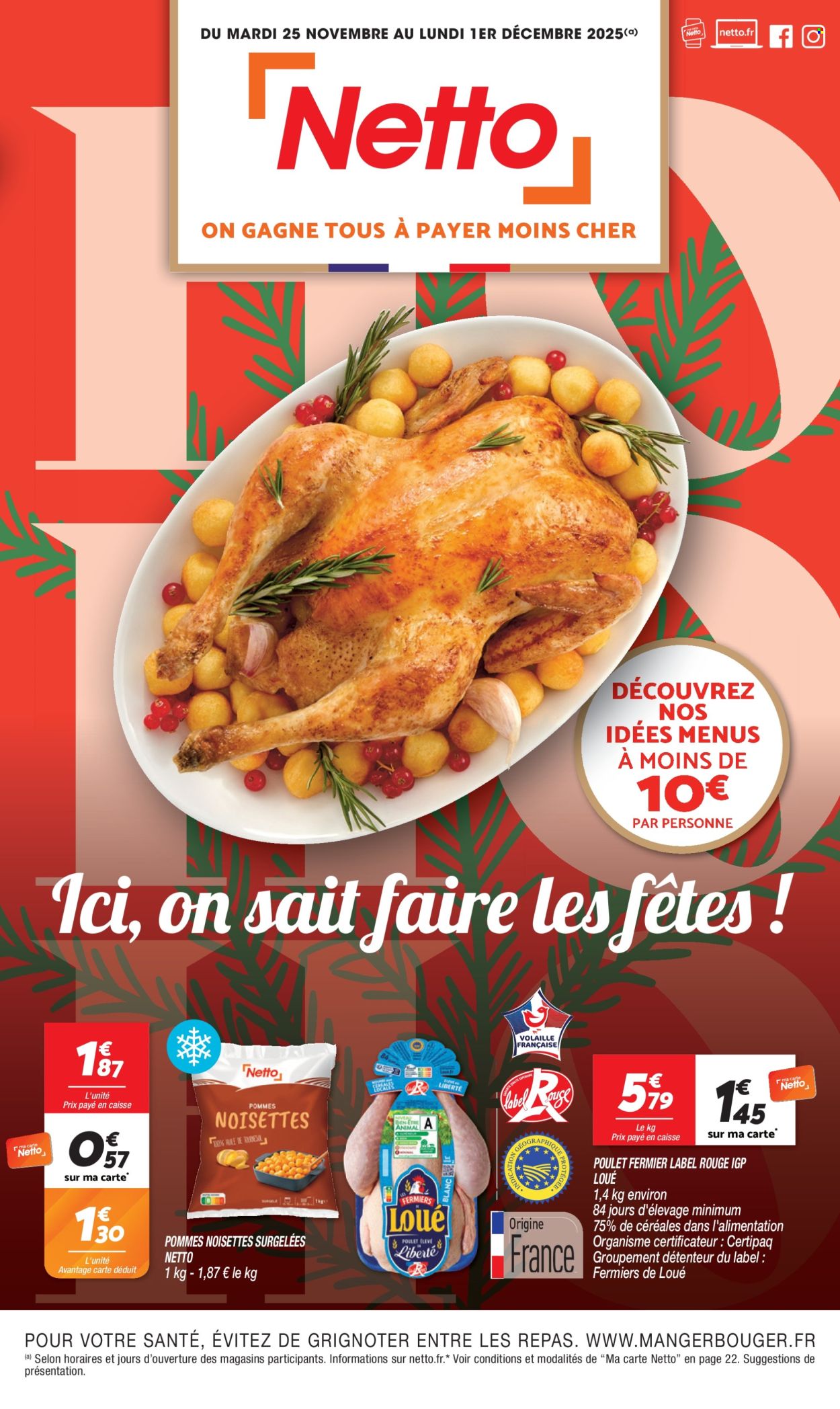 Catalogue Netto - 25/11/2025 - 01/12/2025. Page 1