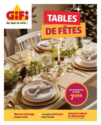 Catalogue GiFi - 25/11/2025 - 08/12/2025.