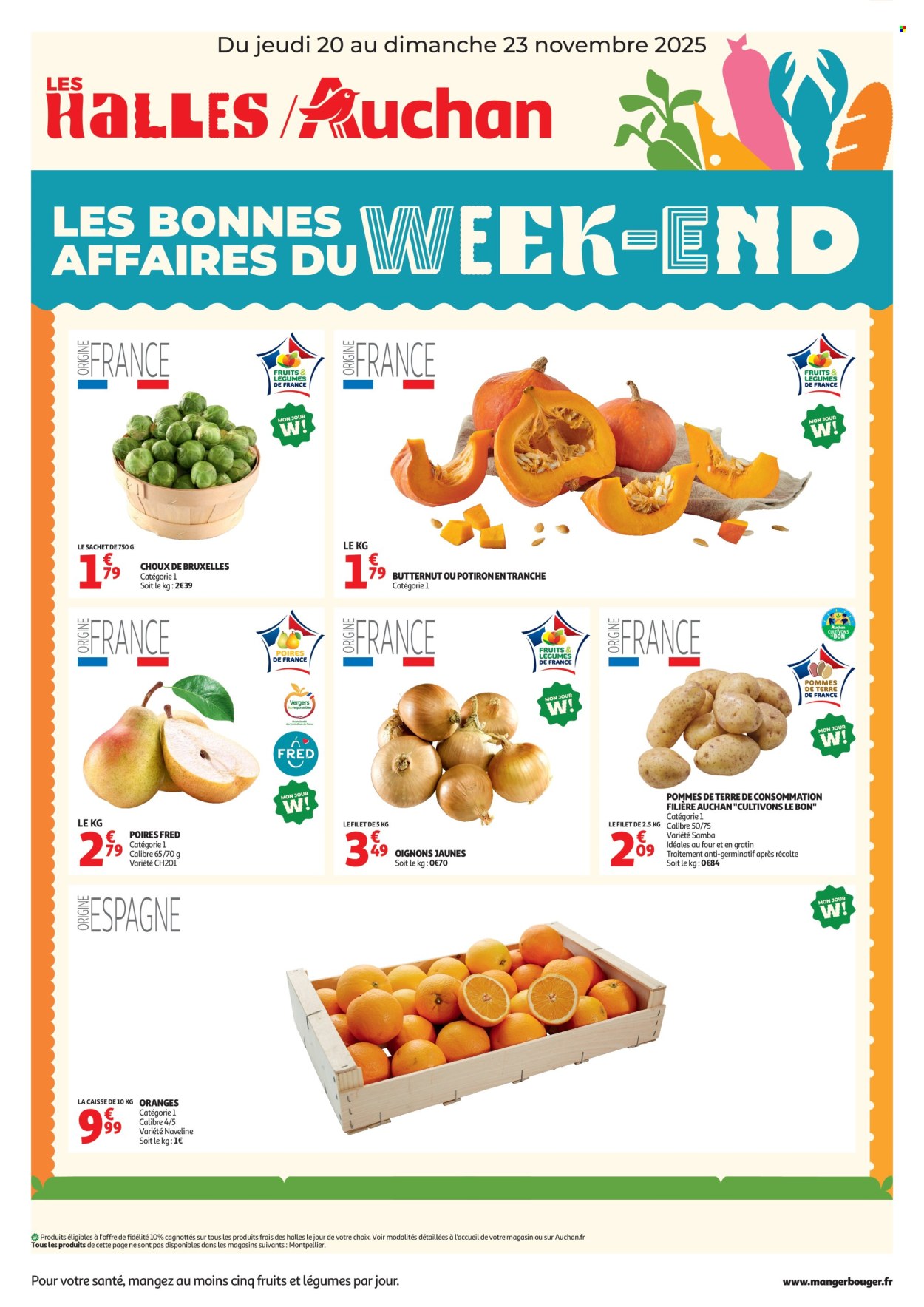 Catalogue Auchan - 20/11/2025 - 23/11/2025. Page 1
