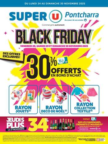 Catalogue SUPER U - 24/11/2025 - 30/11/2025.