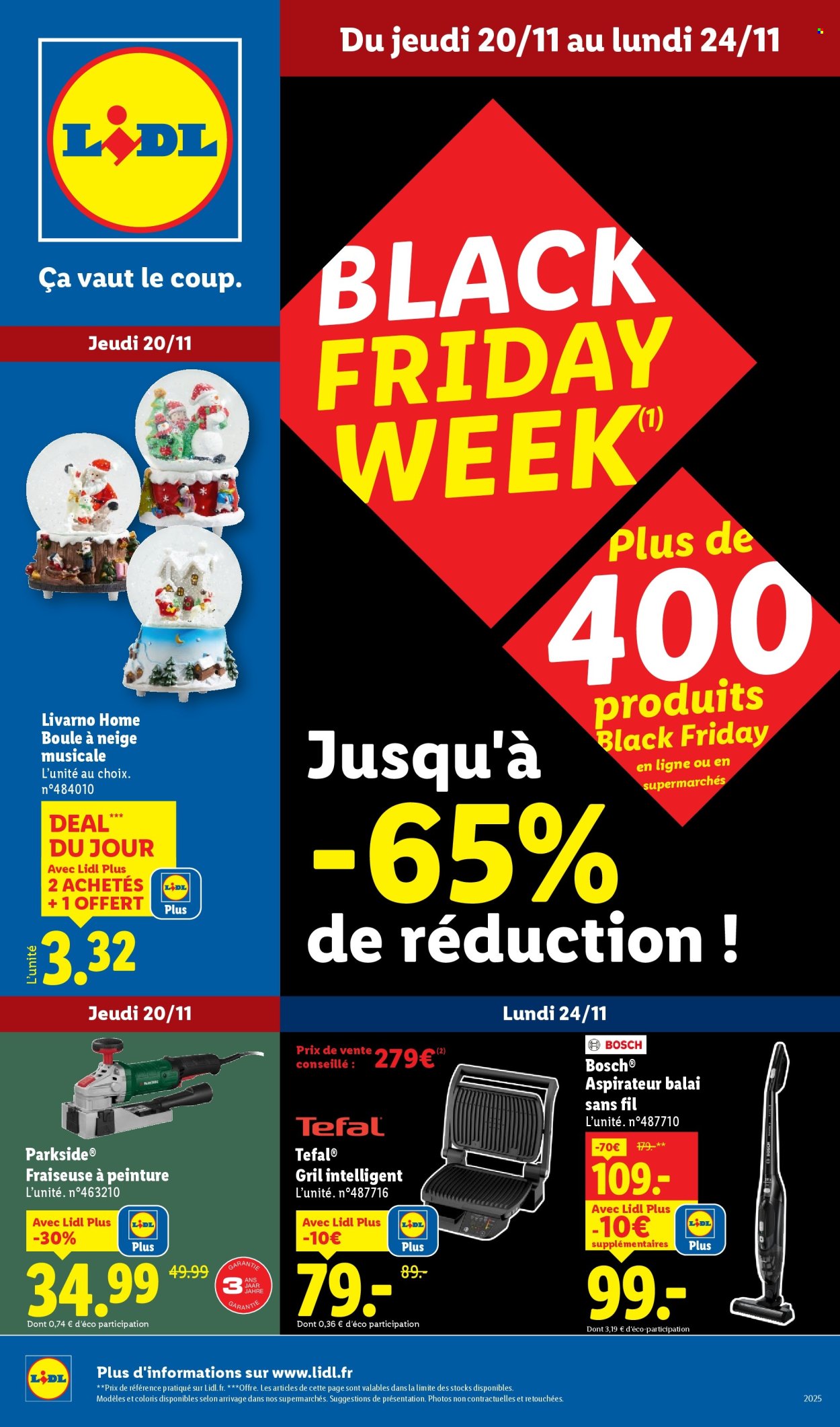 Catalogue Lidl - 20/11/2025 - 24/11/2025. Page 1