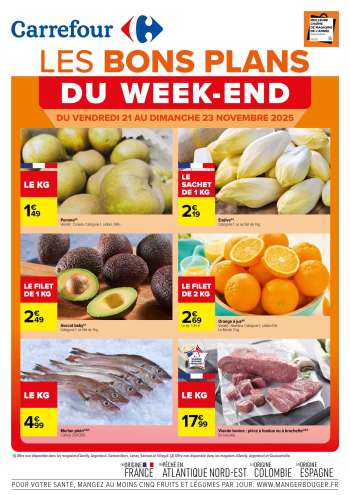 Catalogue Carrefour Hypermarchés - 21/11/2025 - 23/11/2025.