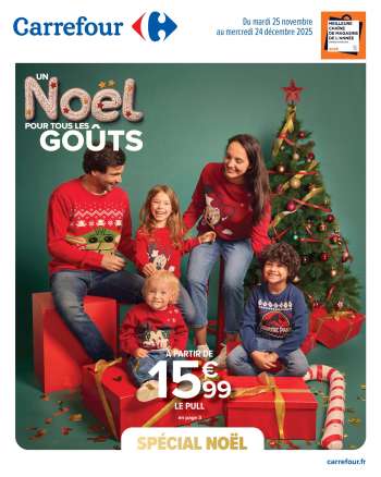 Catalogue Carrefour Hypermarchés - 25/11/2025 - 24/12/2025.
