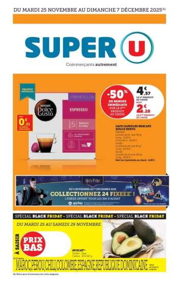 Catalogue SUPER U - 25/11/2025 - 07/12/2025.