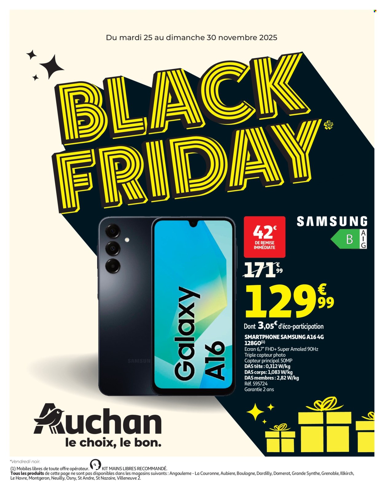 Catalogue Auchan - 25/11/2025 - 30/11/2025. Page 1