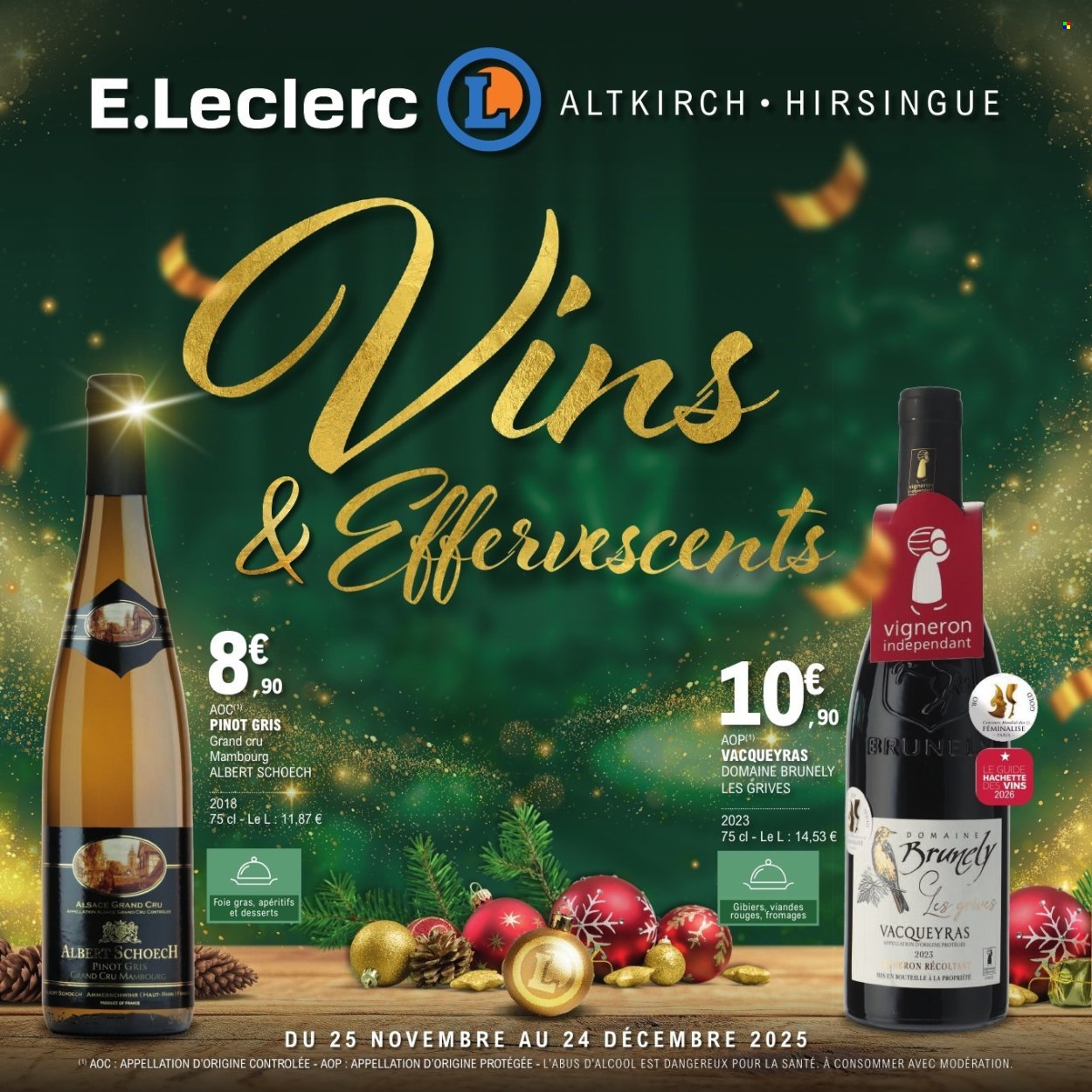 Catalogue E.Leclerc - 25/11/2025 - 24/12/2025. Page 1
