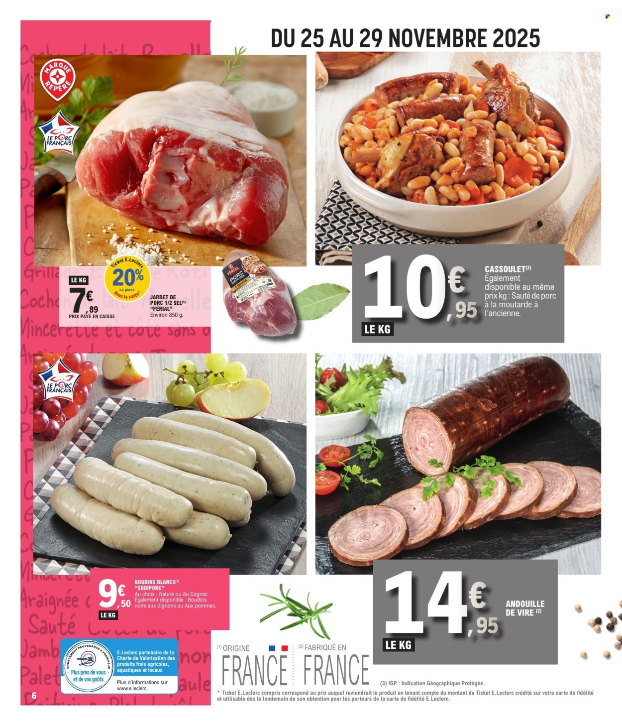 Catalogue E.Leclerc - 25/11/2025 - 29/11/2025. Page 6