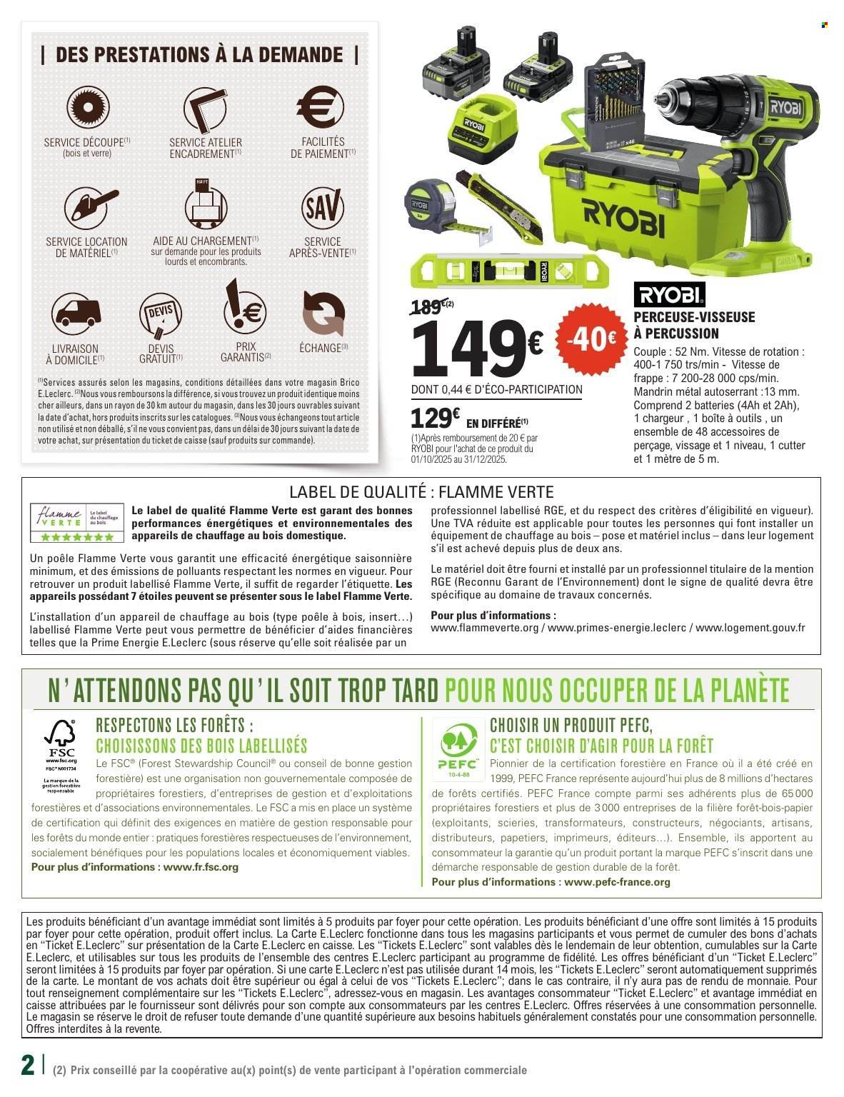 Catalogue E.Leclerc - 25/11/2025 - 13/12/2025. Page 2