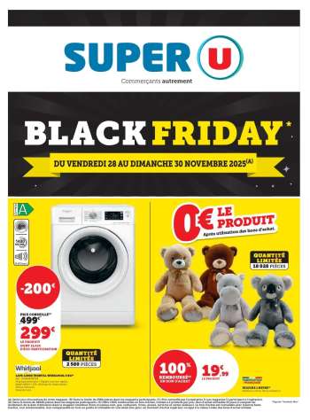 Catalogue SUPER U - 28/11/2025 - 30/11/2025.