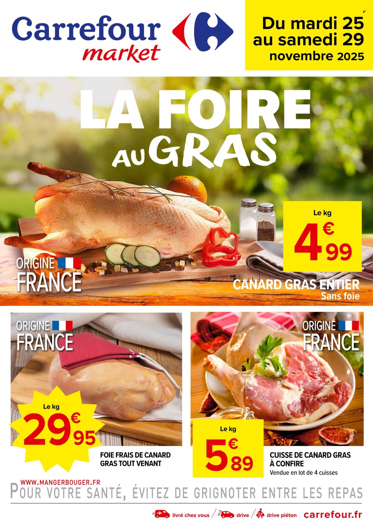 Catalogue Carrefour Market - 25/11/2025 - 29/11/2025. Page 1