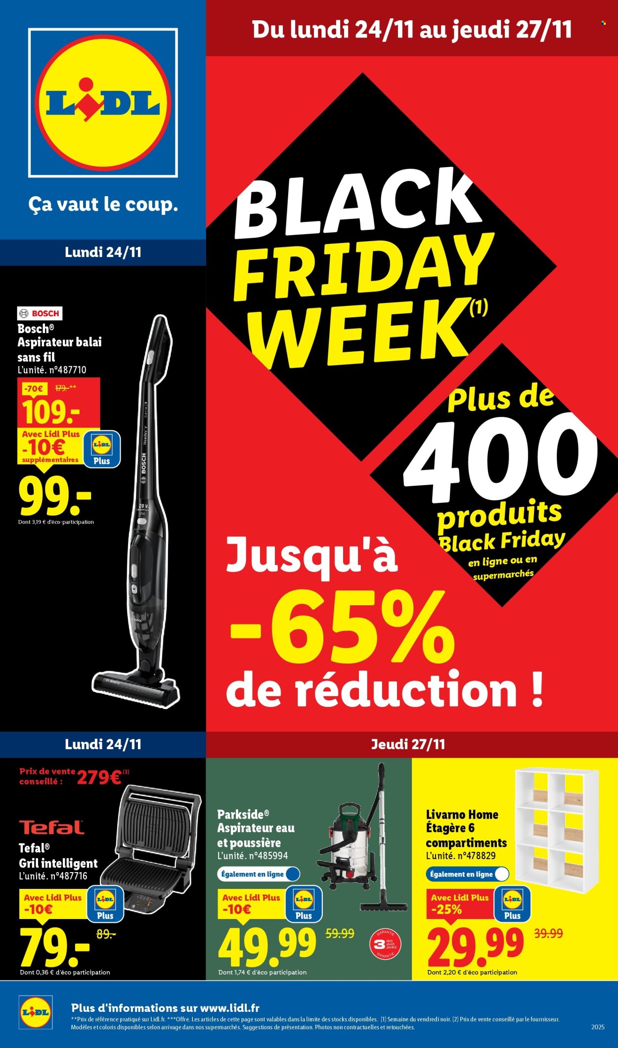 Catalogue Lidl - 24/11/2025 - 27/11/2025. Page 1