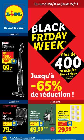 Catalogue Lidl - 24/11/2025 - 27/11/2025.