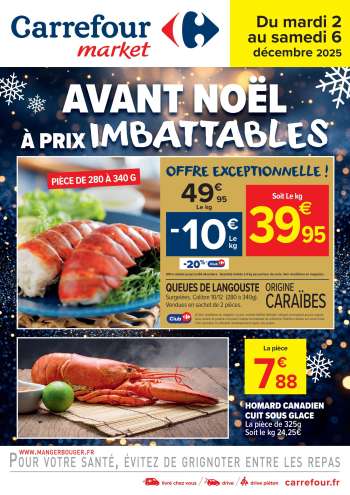 Catalogue Carrefour Market - 02/12/2025 - 06/12/2025.