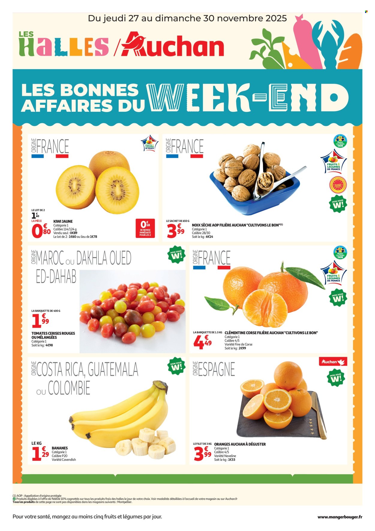 Catalogue Auchan - 27/11/2025 - 30/11/2025. Page 1
