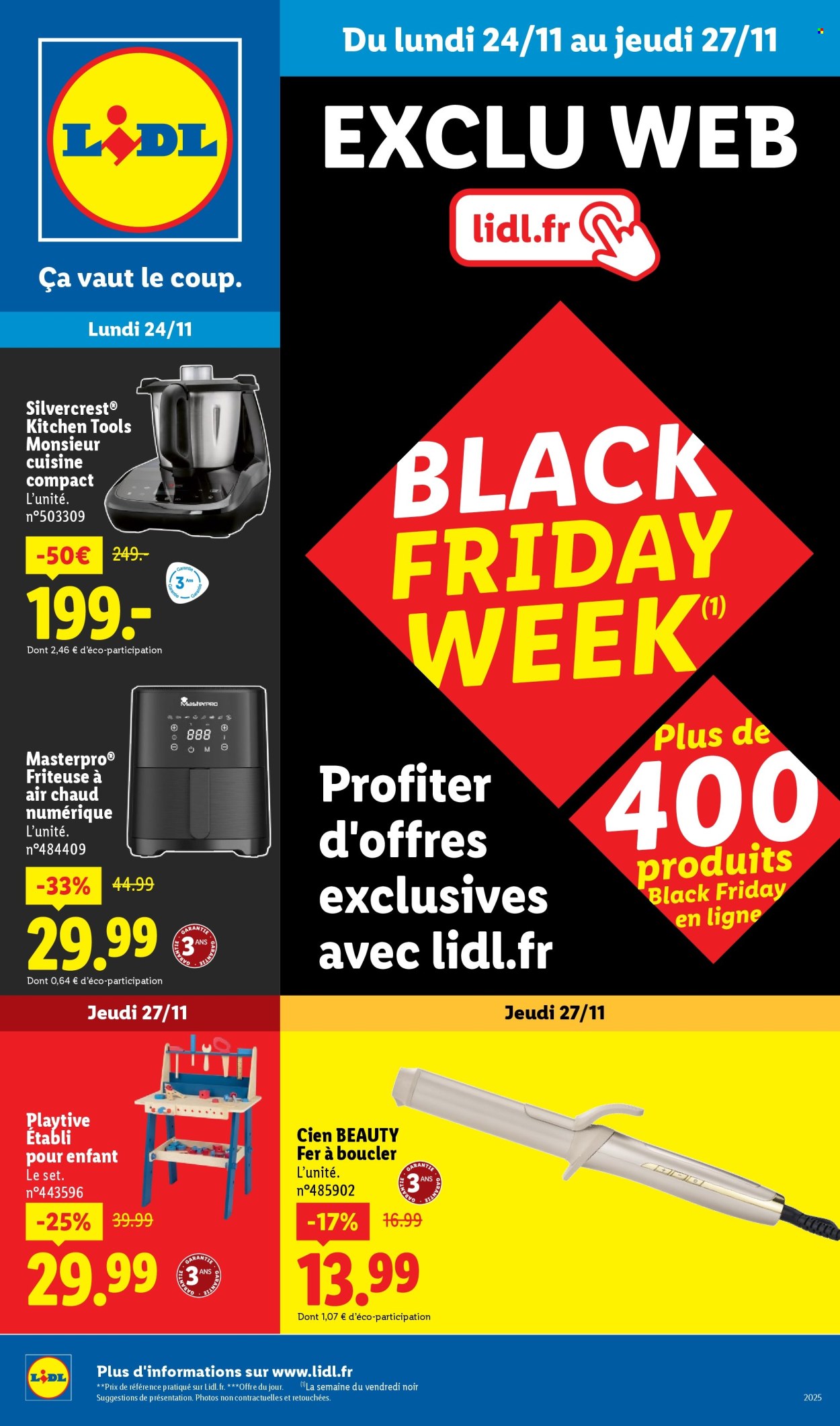 Catalogue Lidl - 24/11/2025 - 27/11/2025. Page 1