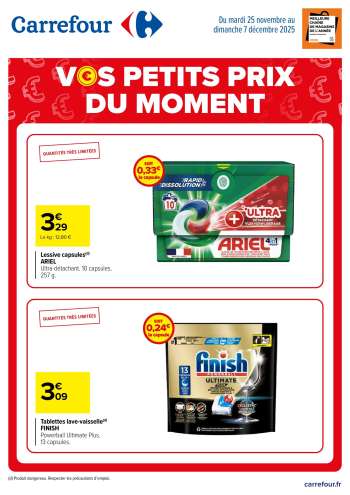 Catalogue Carrefour Hypermarchés - 25/11/2025 - 07/12/2025.
