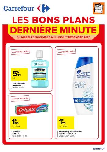 Catalogue Carrefour Hypermarchés - 25/11/2025 - 01/12/2025.