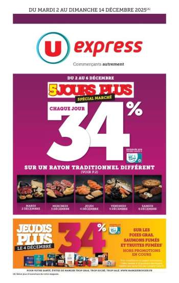 Catalogue U express - 02/12/2025 - 14/12/2025.