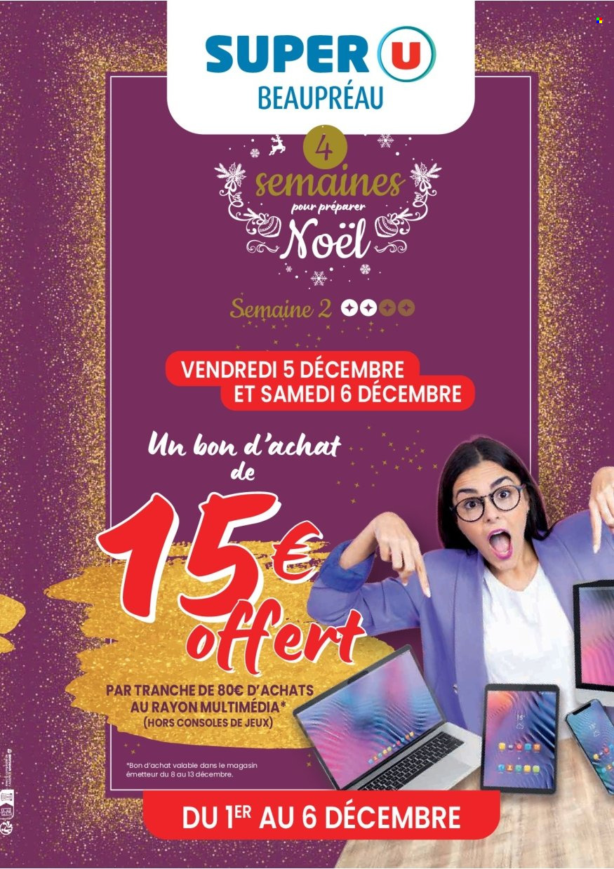 Catalogue SUPER U - 27/11/2025 - 27/11/2025. Page 1