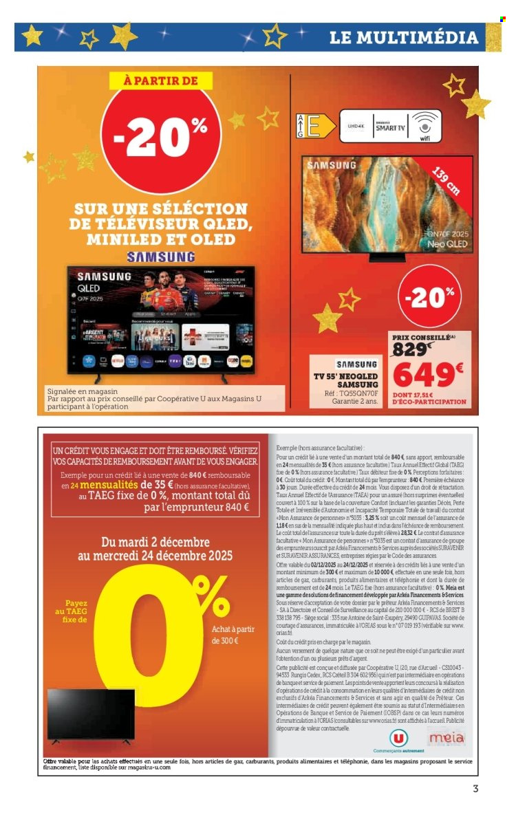 Catalogue SUPER U - 02/12/2025 - 24/12/2025. Page 3