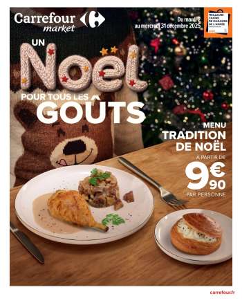 Catalogue Carrefour Market - 02/12/2025 - 31/12/2025.
