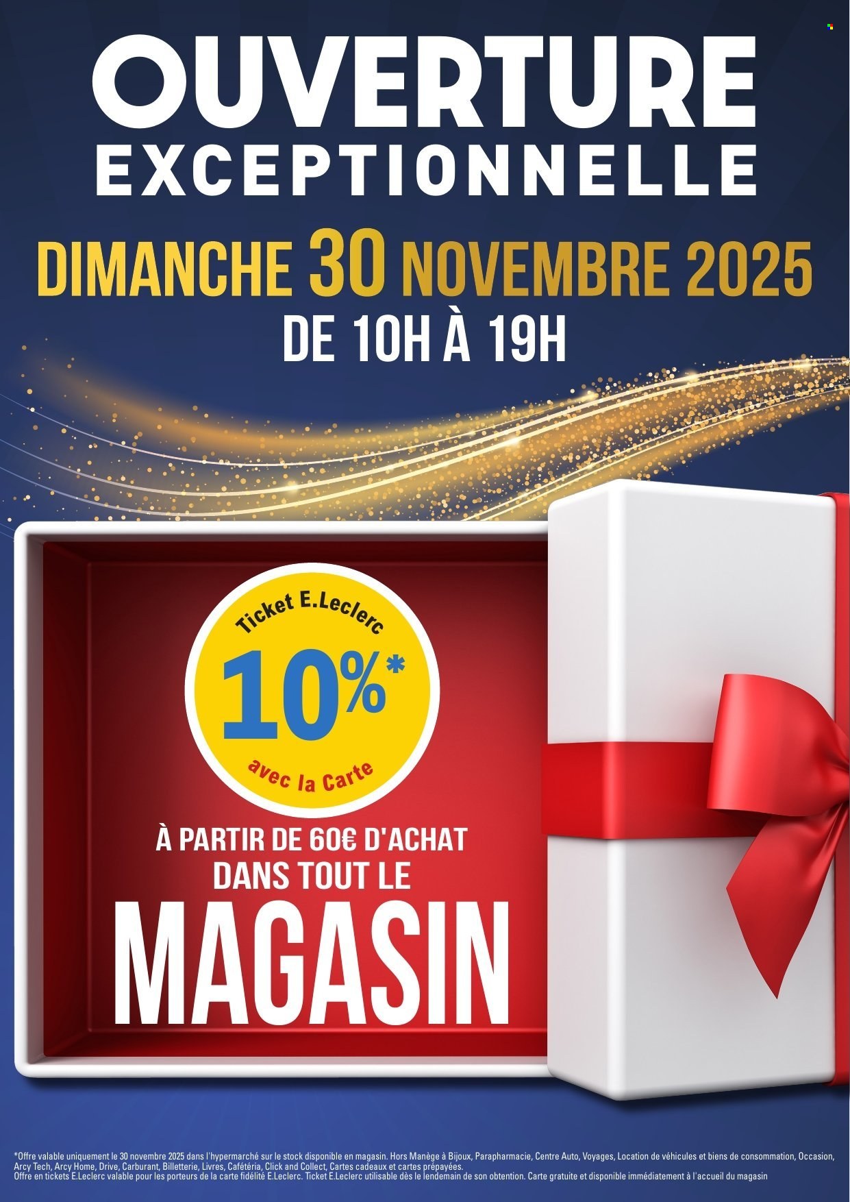 Catalogue E.Leclerc - 30/11/2025 - 30/11/2025. Page 1