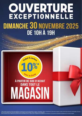 Catalogue E.Leclerc - 30/11/2025 - 30/11/2025.