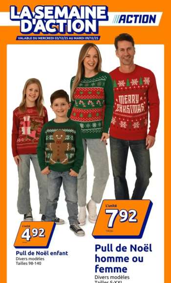 Catalogue Action - 03/12/2025 - 09/12/2025.