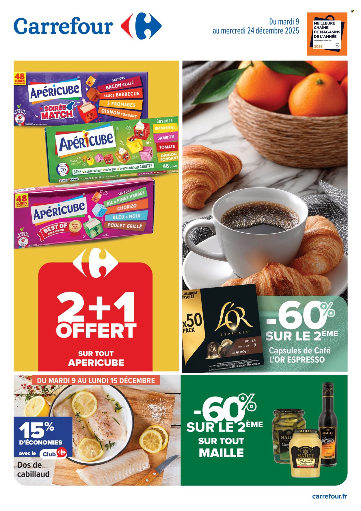 Catalogue Carrefour Hypermarchés - 09/12/2025 - 24/12/2025. Page 1