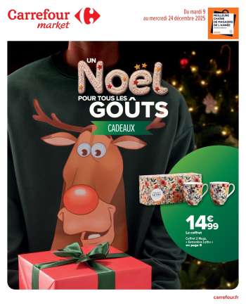 Catalogue Carrefour Market - 09/12/2025 - 24/12/2025.