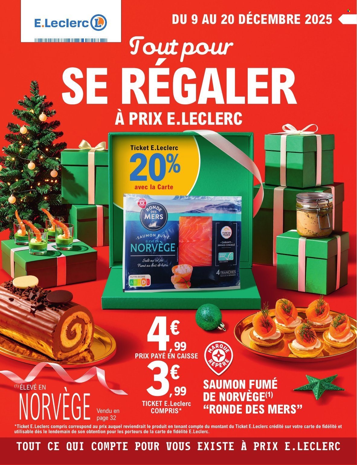 Catalogue E.Leclerc - 09/12/2025 - 20/12/2025. Page 1