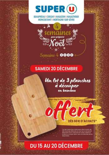 Catalogue SUPER U - 15/12/2025 - 20/12/2025.