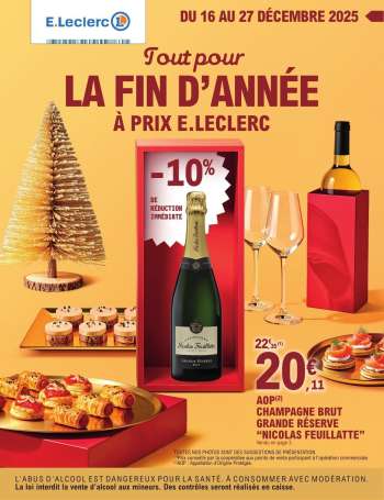 Catalogue E.Leclerc - 16/12/2025 - 27/12/2025.