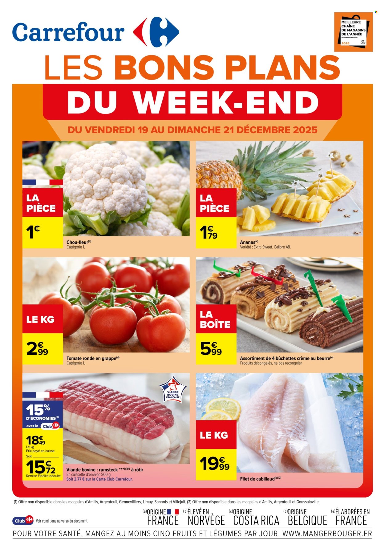 Catalogue Carrefour Hypermarchés - 19/12/2025 - 21/12/2025. Page 1