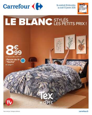 Catalogue Carrefour Hypermarchés - 26/12/2025 - 12/01/2026.