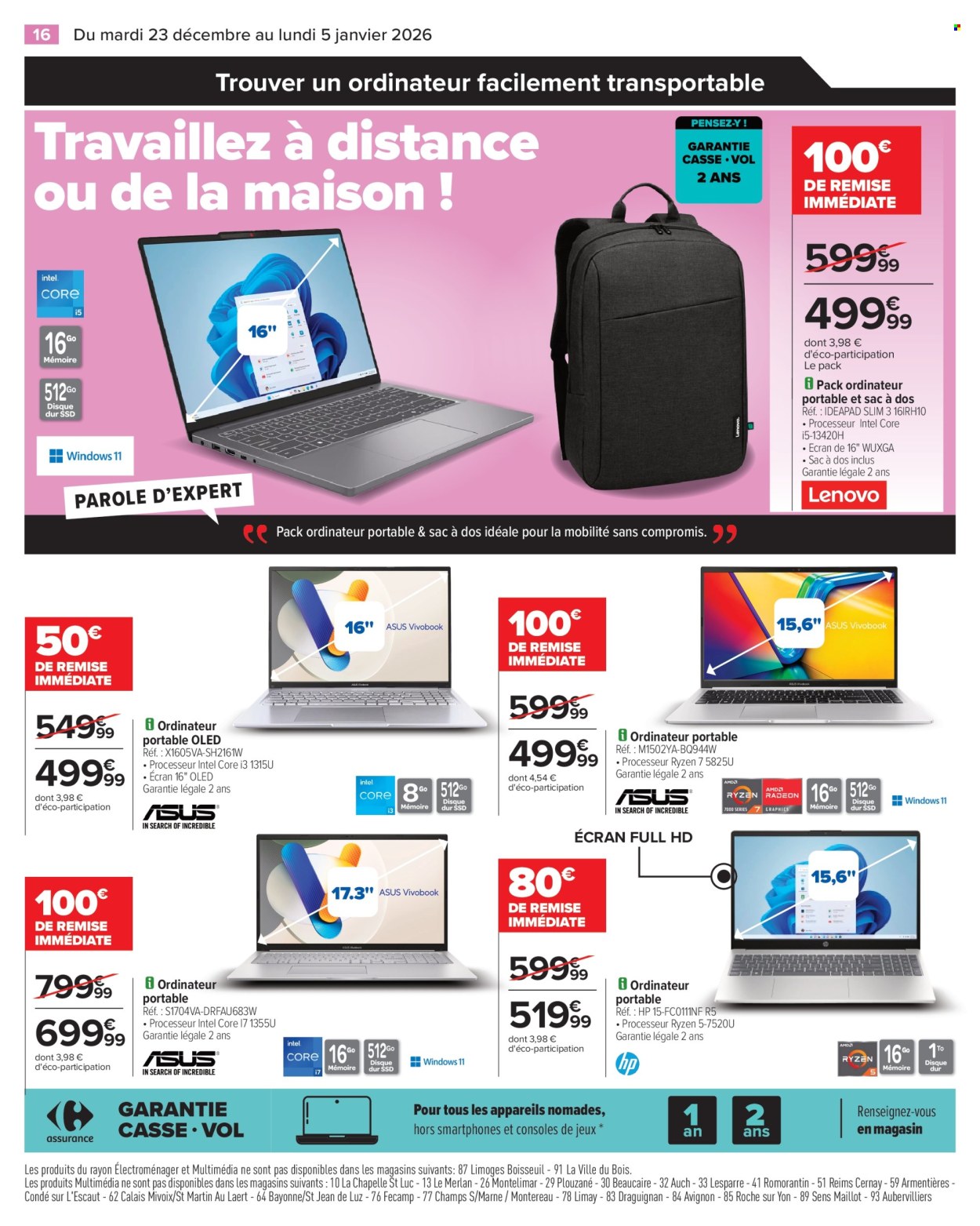 Catalogue Carrefour Hypermarchés - 23/12/2025 - 05/01/2026. Page 18